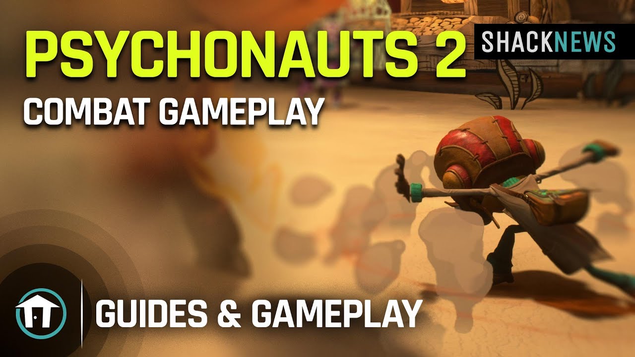 Psychonauts 2 - Combat Gameplay