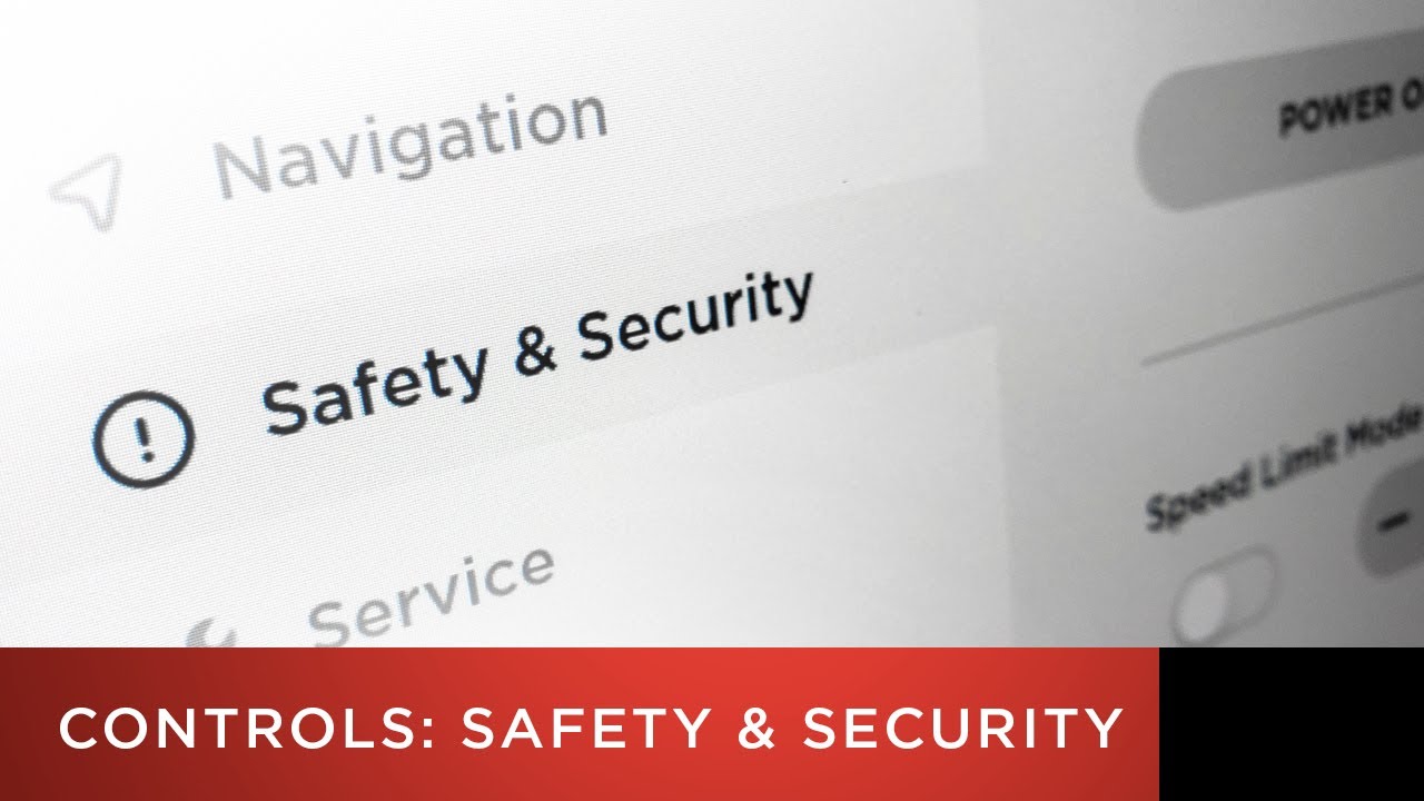Tesla Model 3 Tutorial | Controls: Safety & Security