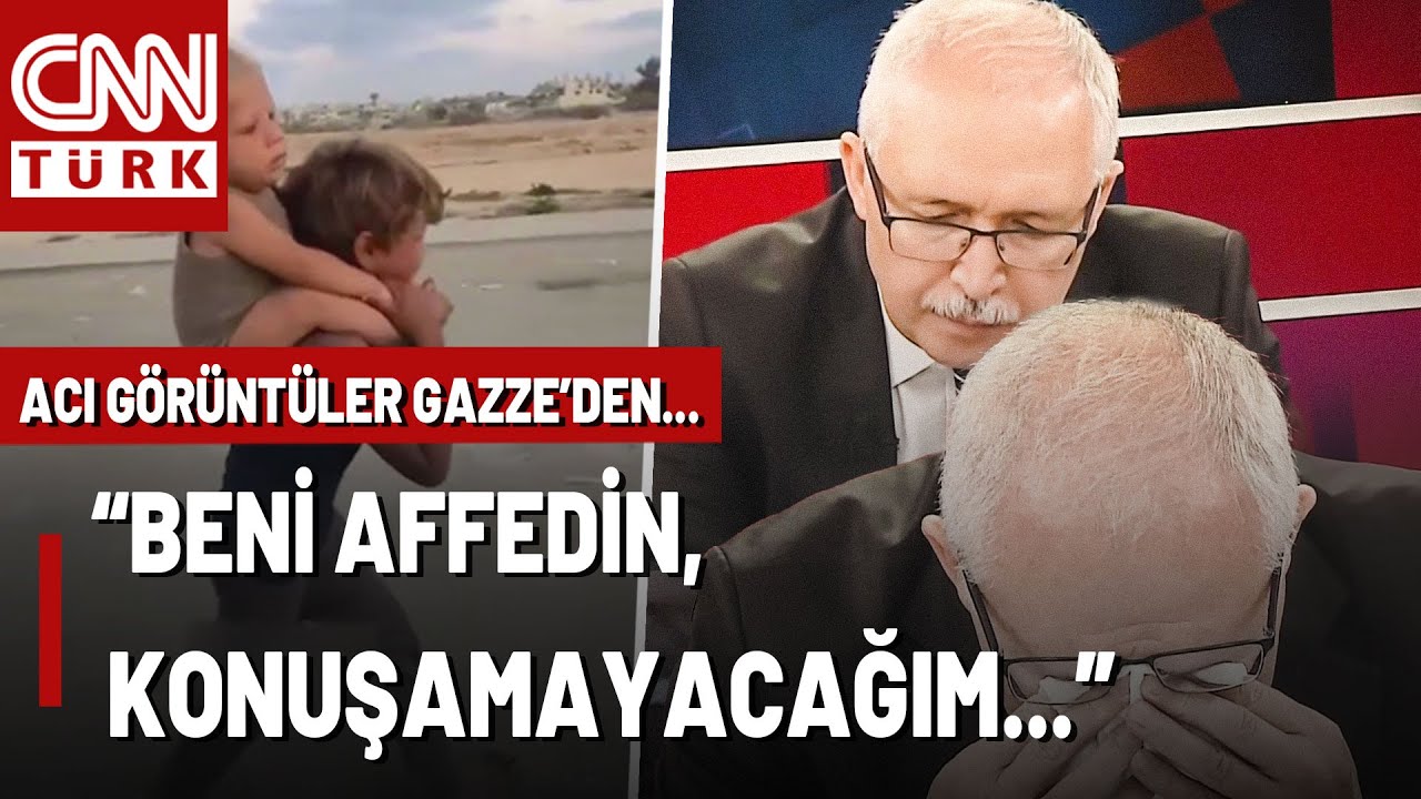 Gazze'den Yürek Yakan Görüntüler! Abdulkadir Selvi Gözyaşlarına Hakim Olamadı