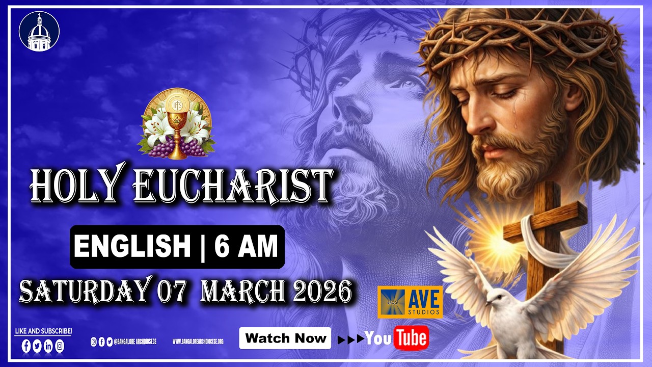 07.03.2026 | English Live Mass | Rev. Fr. Maria Anthony
