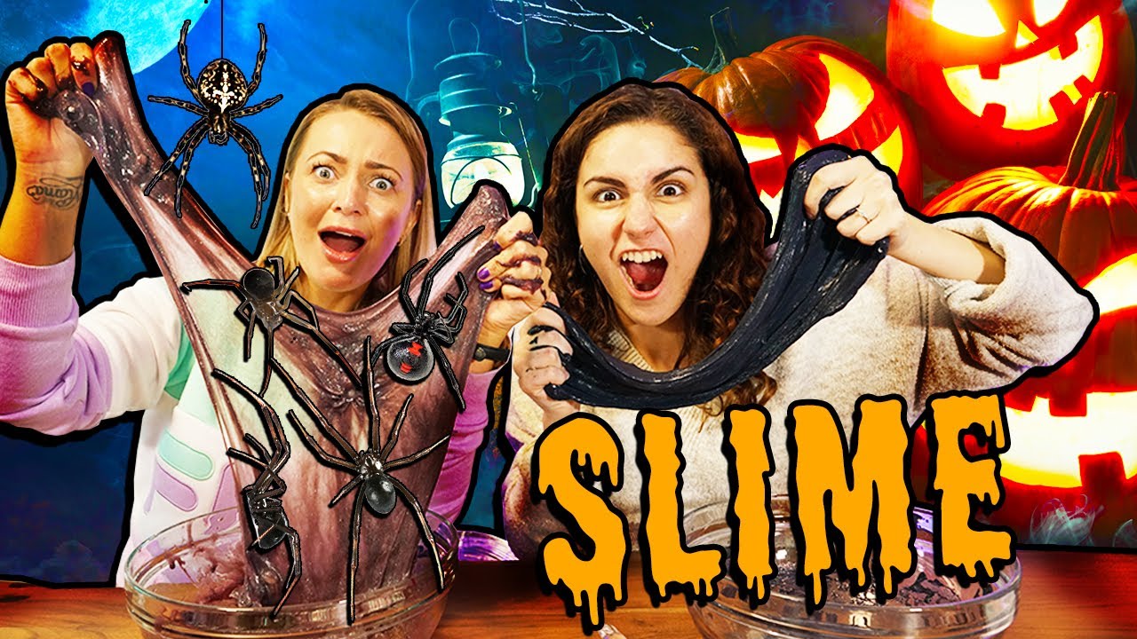 GRUSEL HALLOWEEN SLIME CHALLENGE! Wer macht den gruseligsten Slime?