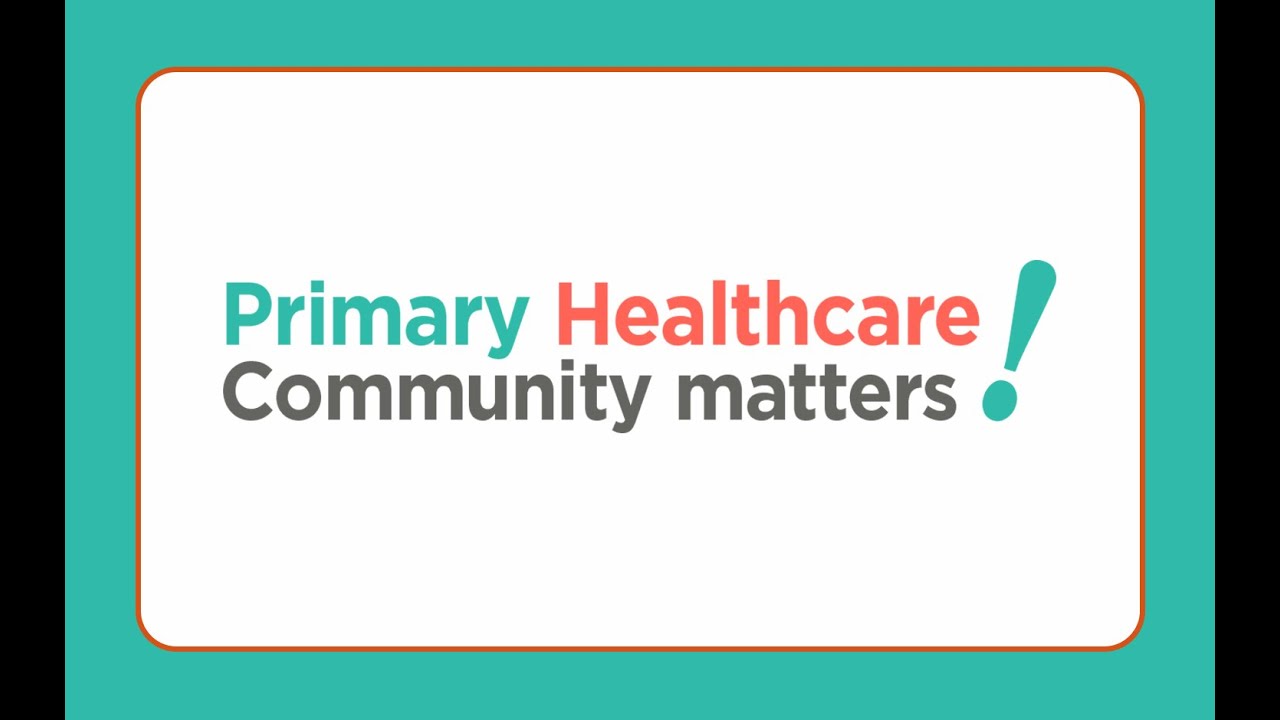 Open planning session for the Primary Healthcare: Community Matters! (#PHCmatters) initiative