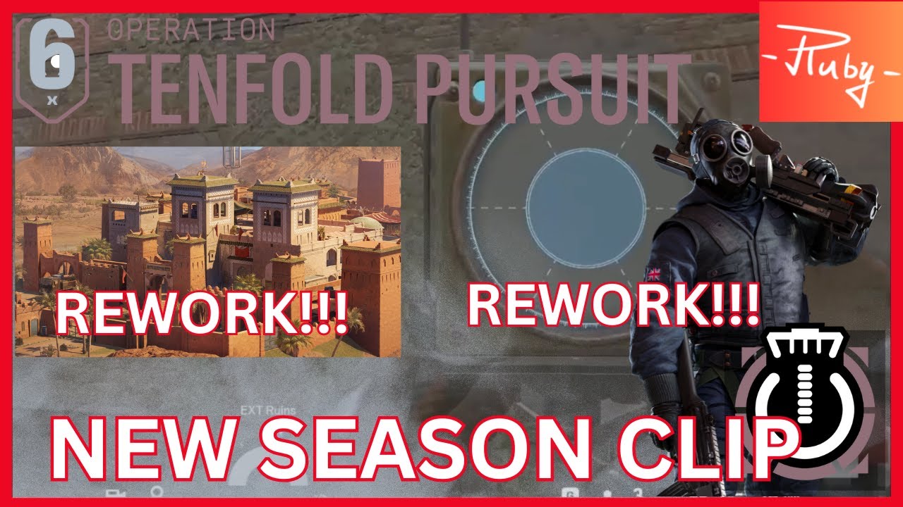 New Season Operation Ten Fold Pursuit Clip || Rainbow 6 Siege X