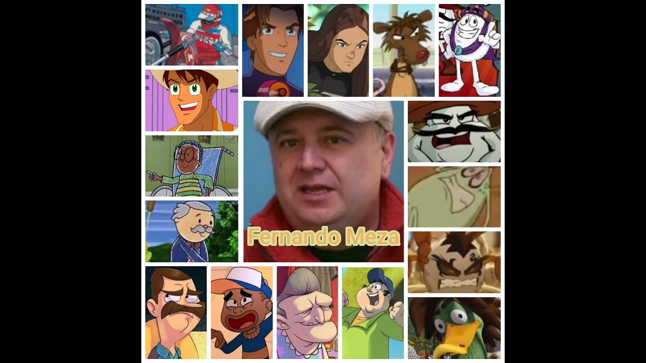 Personajes de (Fernando Meza) 🇲🇽 QEPD