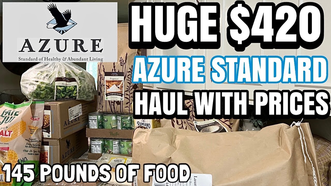 HUGE AZURE STANDARD HAUL WITH PRICES * BUYING IN BULK