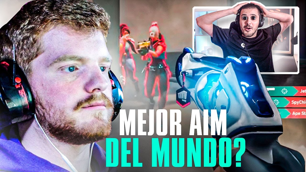 ¿ES A**** EL JUGADOR CON MÁS AIM DE VALORANT? | SirMaza