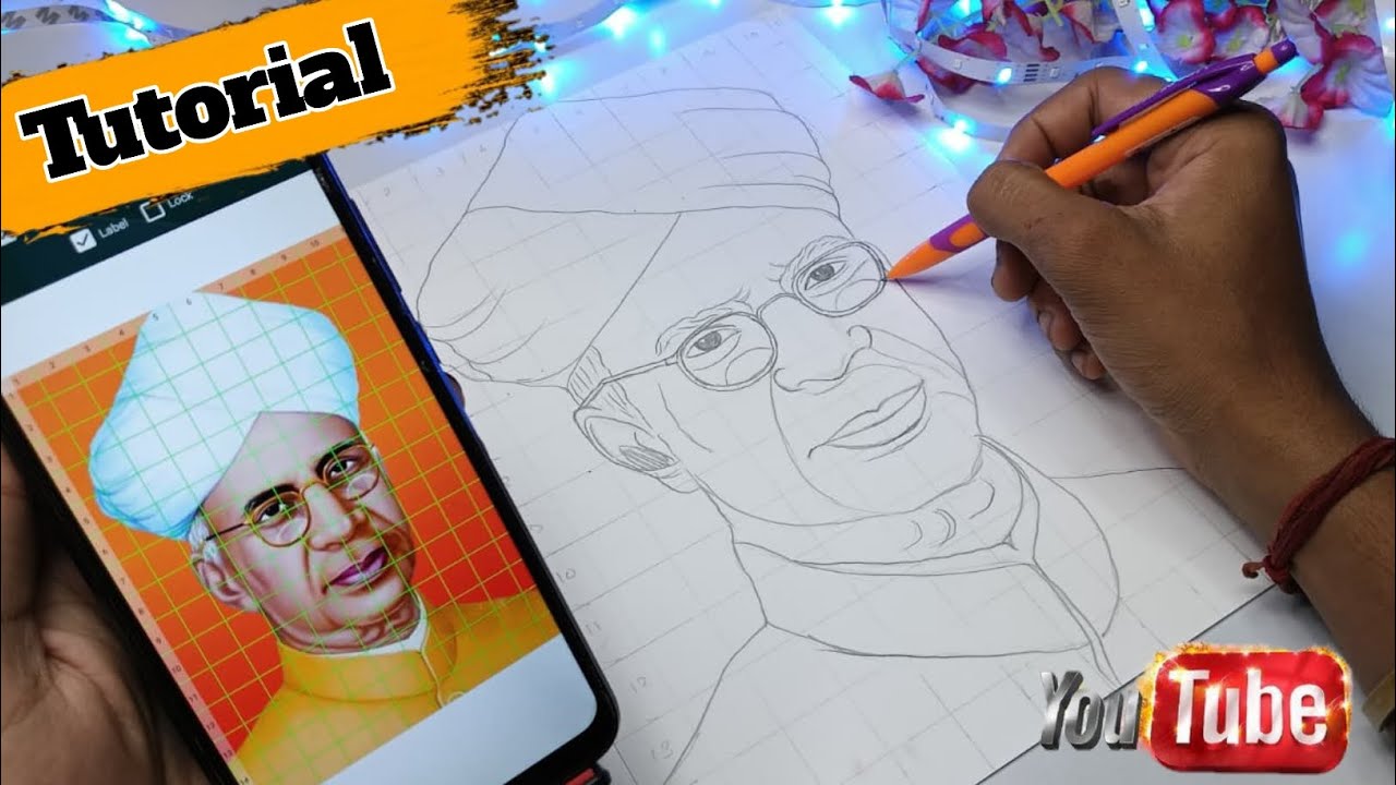 Teachers Day Special Drawing, Sarvepalli radhakrishnan drawing😍#sarvepalliradhakrishnan #teachersday