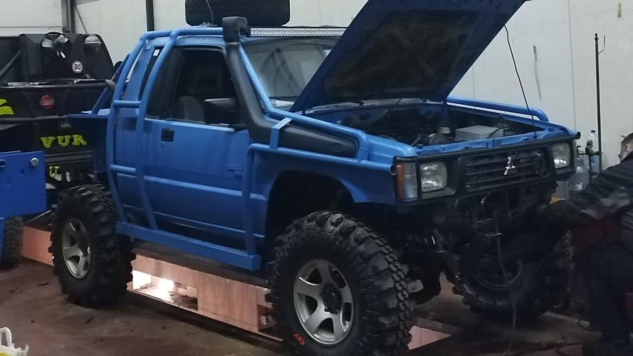 Mitsubishi l200 1.9TDI swap #offroad #build #tdi
