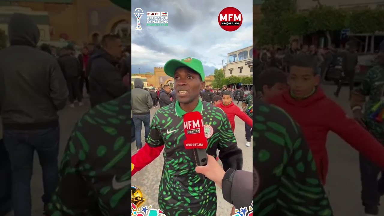 أجواء إفريقية رائعة.. التوانسة زاهين في فاس رفقة الجماهير النيجيرية في مشهد مميّز