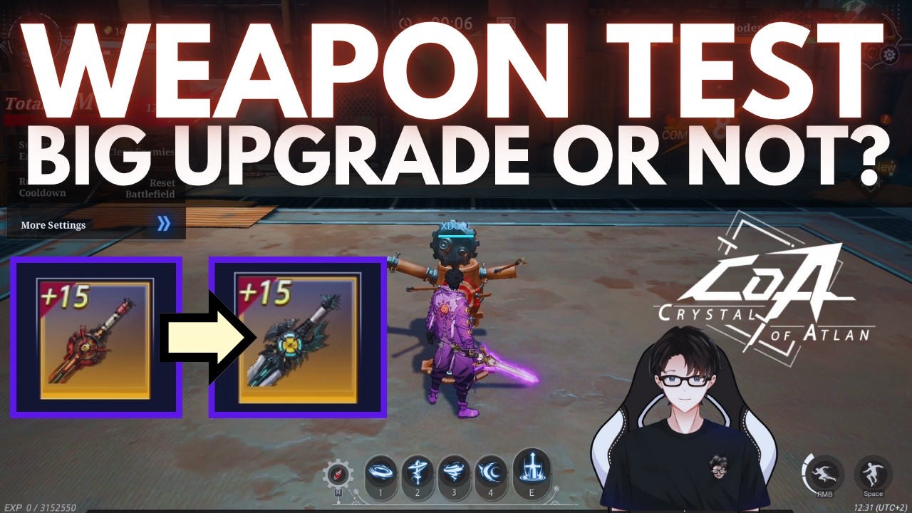 Crystal of Atlan Weapon Upgrade: How Much DPS Does this New Weapon Add?