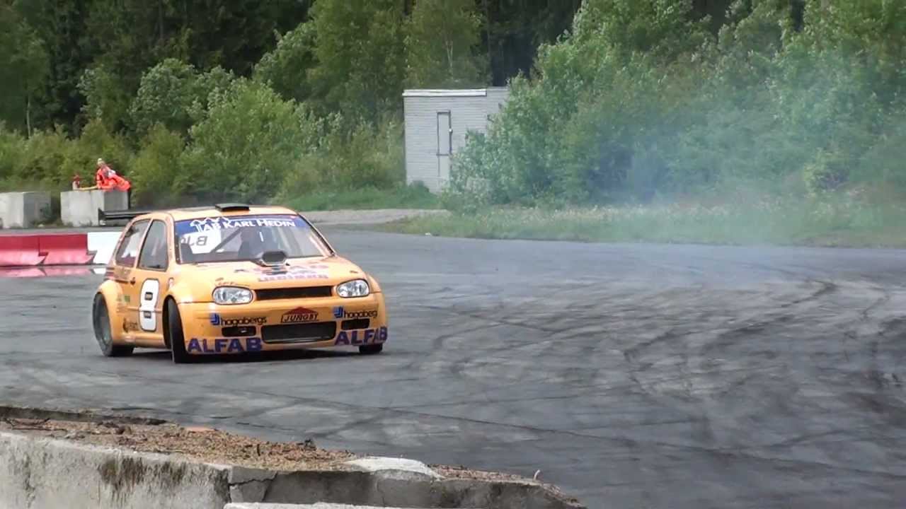 RWD VW Golf mk4 V8 drift car. [HD]