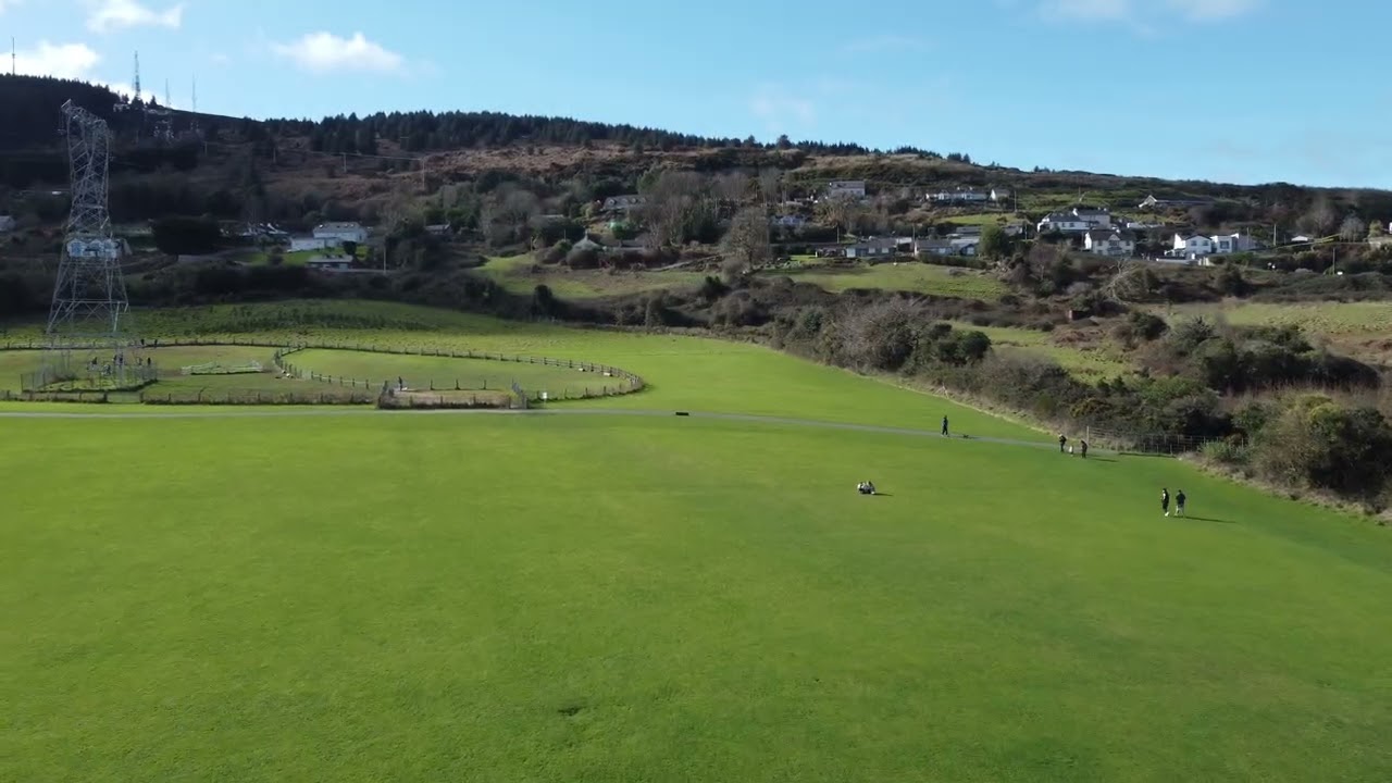 Dublin, a view from the hills.