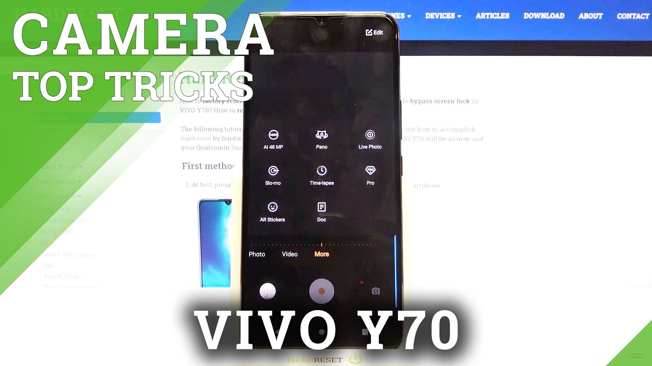 Топ трюков камеры для VIVO Y70 – лучшие настройки камеры