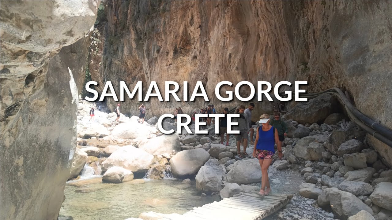Samaria Gorge Crete 17th August 2025