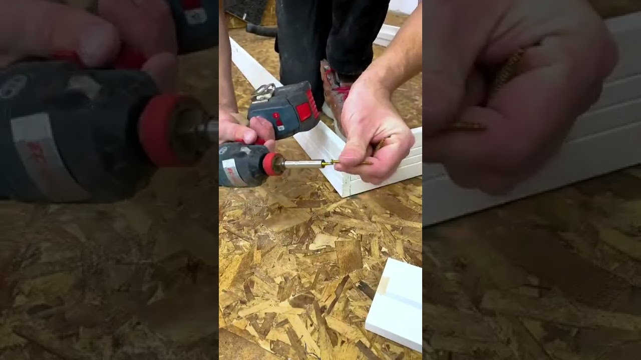 HOW TO assemble a door jamb #shorts