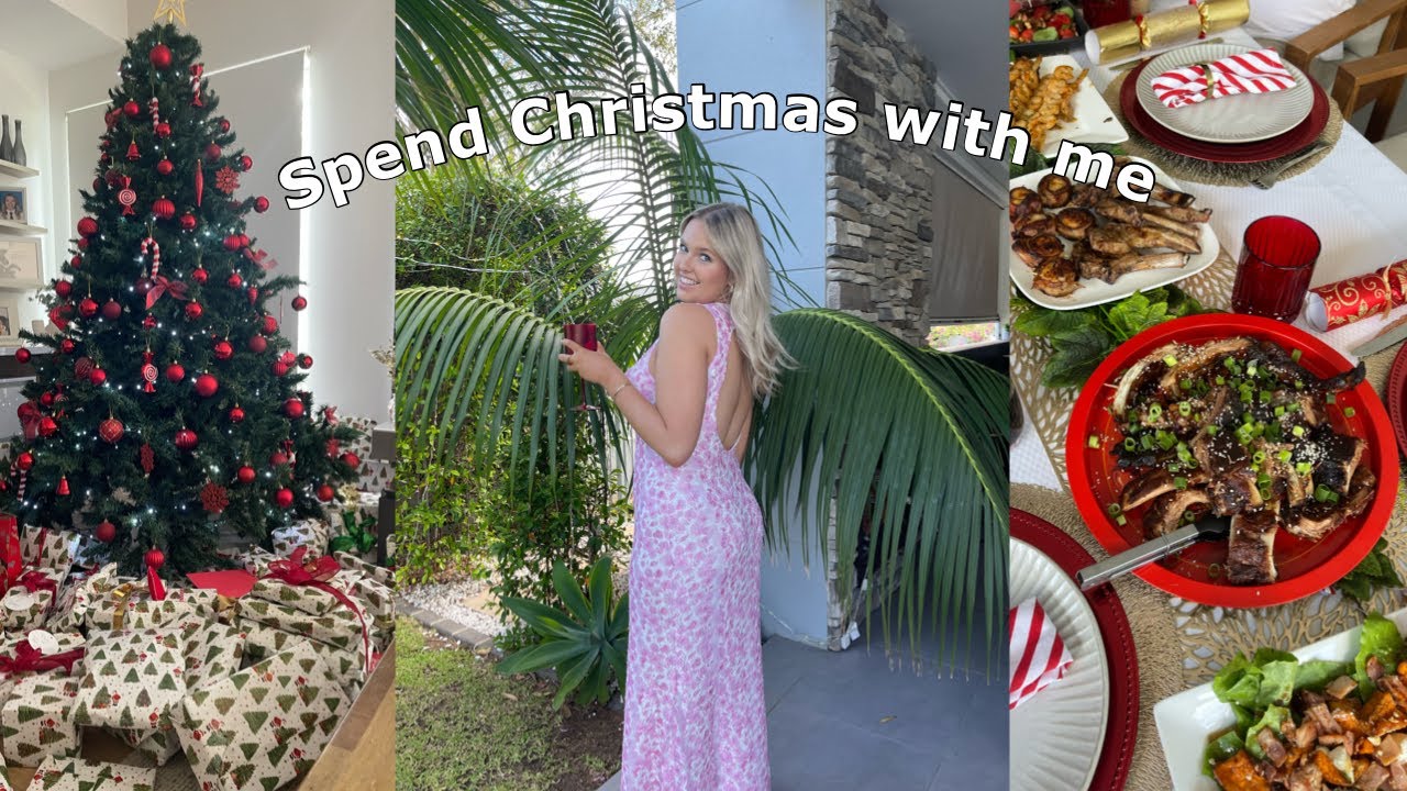 CHRISTMAS EVE / DAY *grwm, presents, dinner and more*