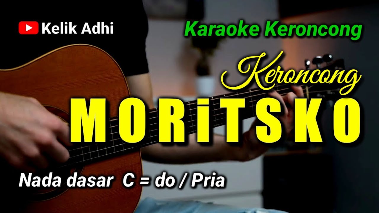 KERONCONG MORITSKO - KARAOKE KERONCONG NADA PRIA  C = do