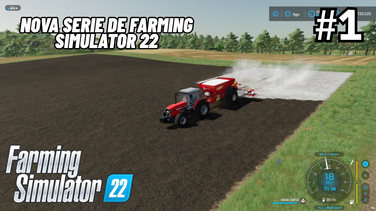 Nova Série de Farming Simulator 22 / Lida do Calcário #1