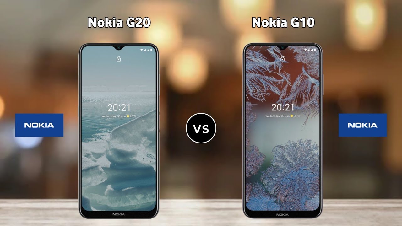 Nokia G20 vs Nokia G10