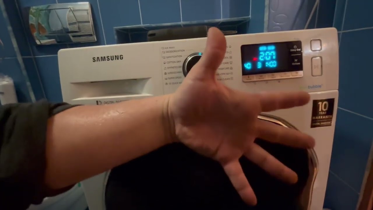 Mașină spălat cu uscător incorporat ❌ Sfaturi utilizare ❌ Samsung WD90J6A10AW ❌ 9kg spălare 6 uscare
