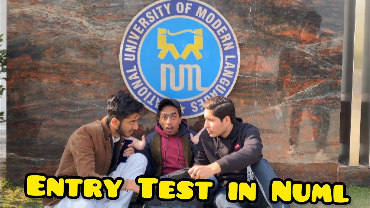 Entry Test In NUML Islamabad || NUML University Islambad || vlog 16