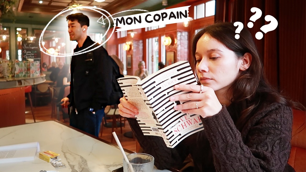 Mon copain me surprend et me rejoint en France !