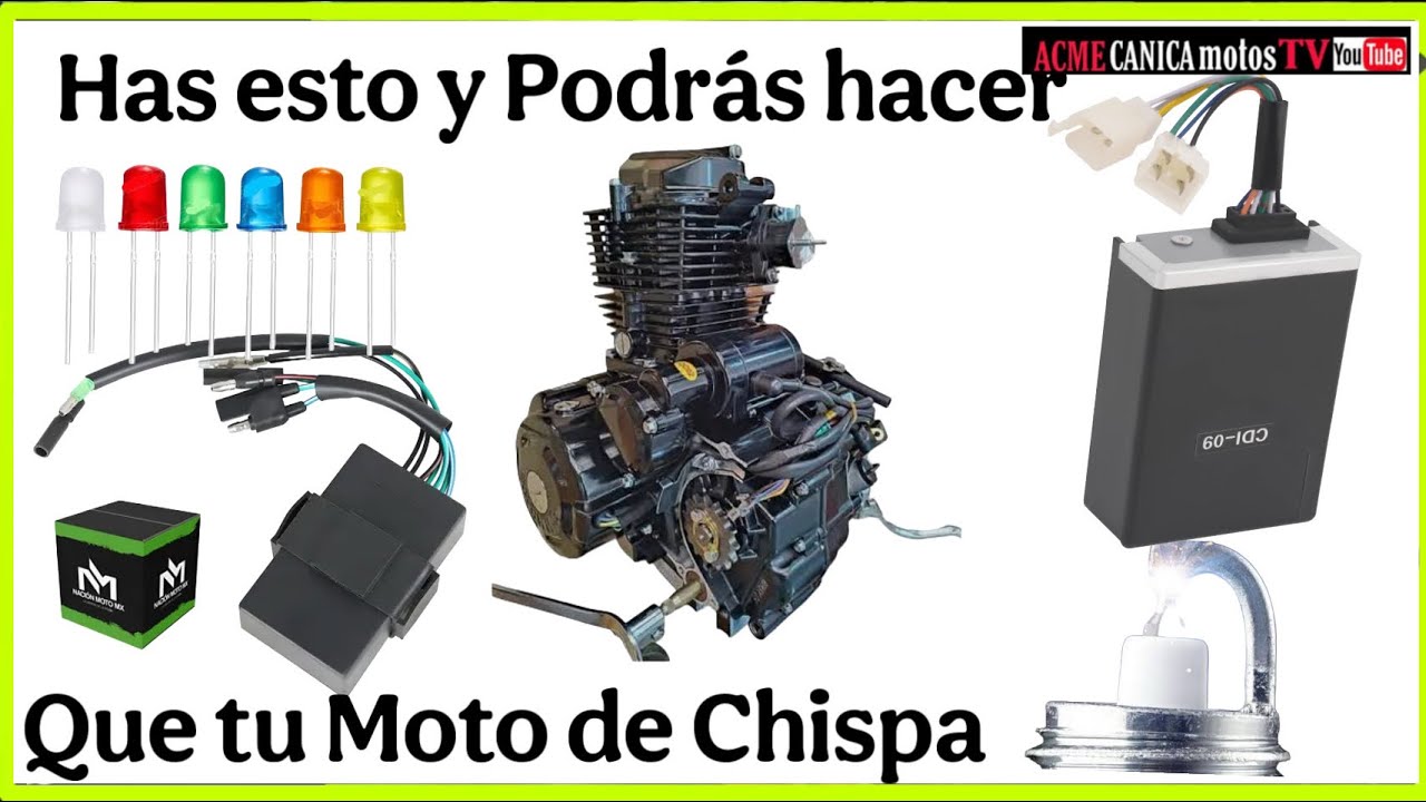 Así de Fácil y Rápido , SOLUCIONARÁS cuando no da Chispa la Moto 