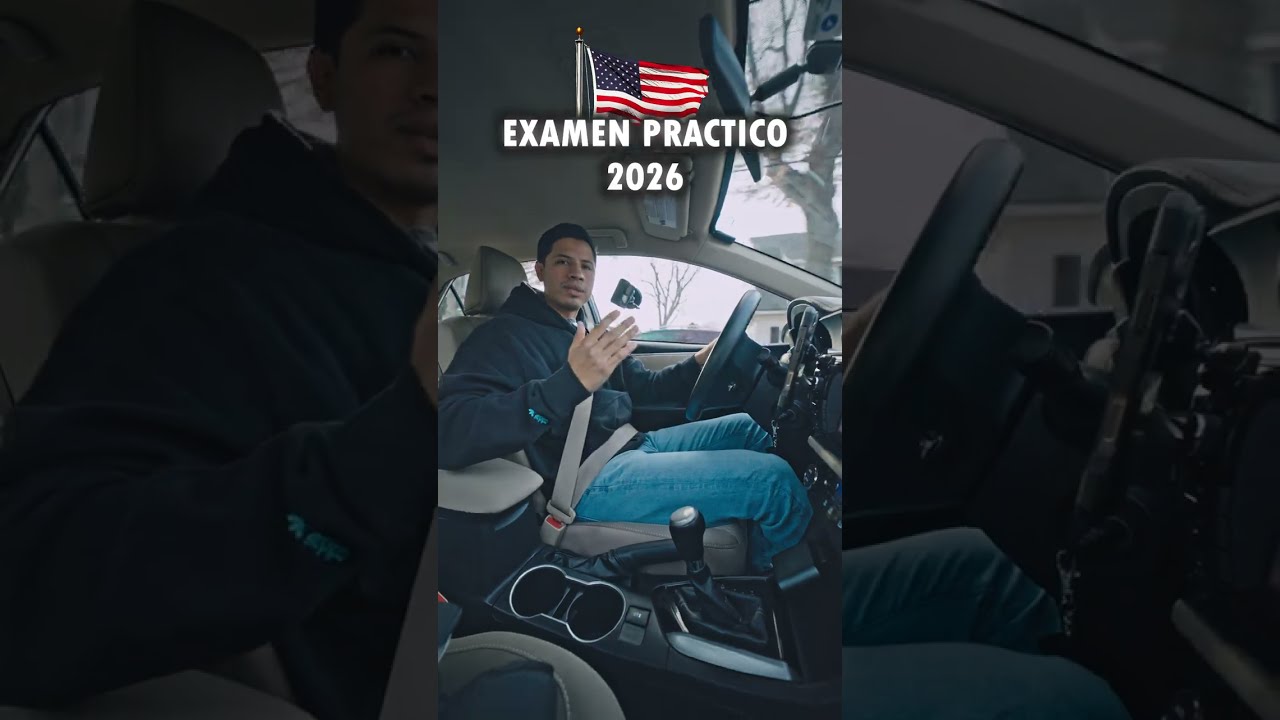 Como girar el volante en el examen practico en USA en el 2026