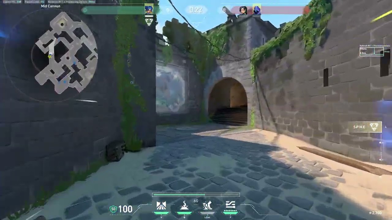 Clutching a 1v4 on Neon!