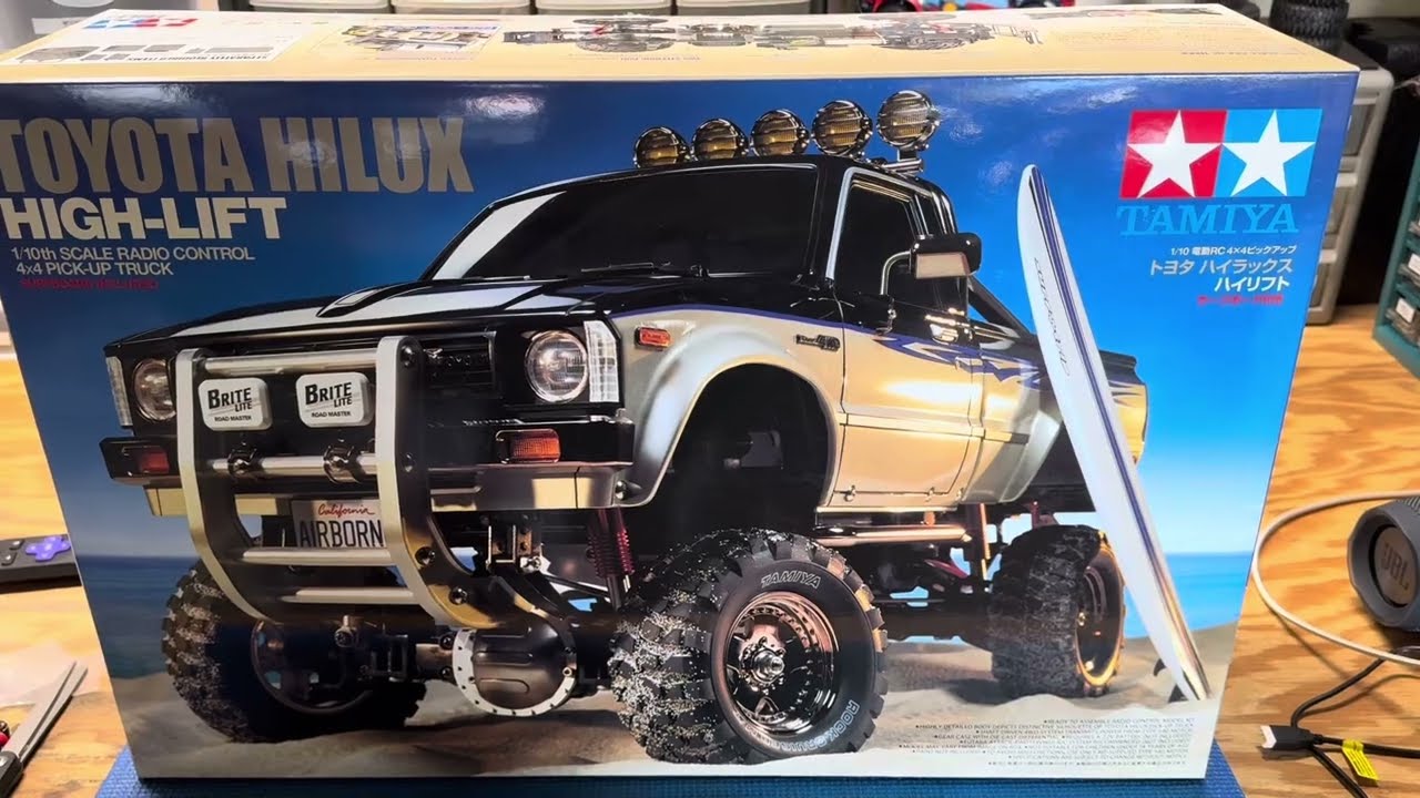 TAMIYA TOYOTA HILUX HIGH LIFT - PLANS FOR BUILD & TIRES