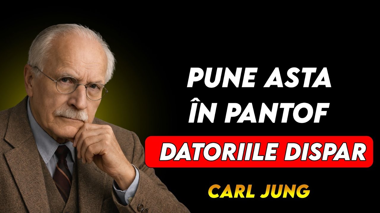 PUNE ASTA ÎN PANTOFUL TĂU ȘI VEI ÎNCEPE SĂ SCAPI DE DATORII | CARL JUNG