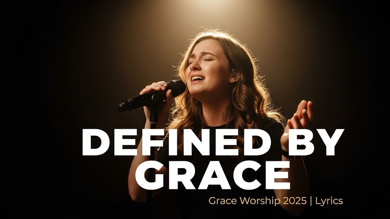 Defined by Grace - Grace-Filled Worship Song 2025 (Lyrics) | Live in His Grace