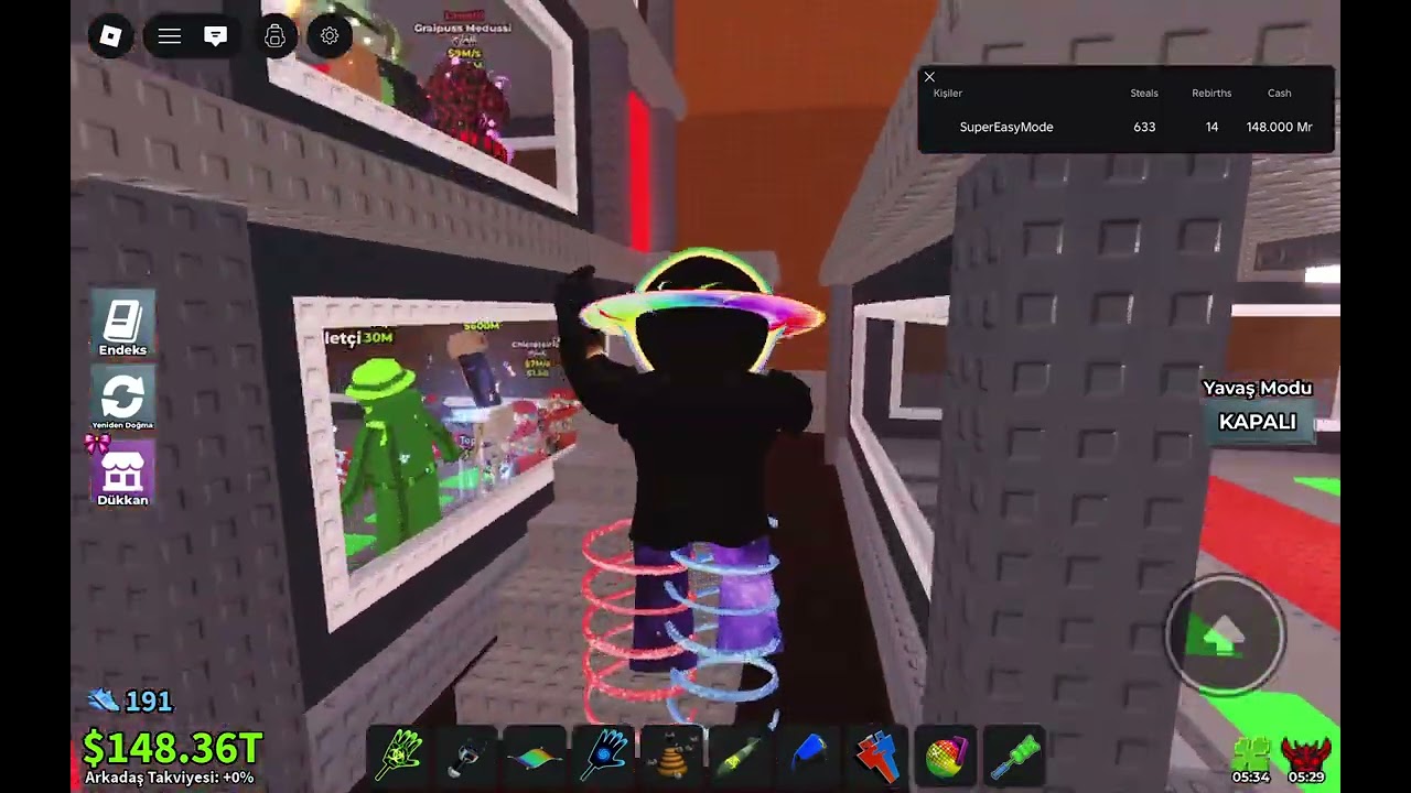 2X SERVER DA RESMEN 4 TANE CHİCLETEİRA BİCİCLETEİRA GELDİ! [STEAL A BRAİNROT TÜRKÇE]