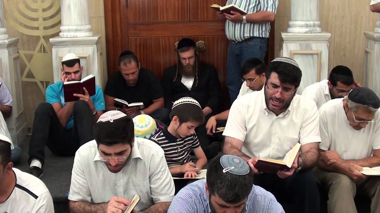 קינות ט באב לפי מנהג יהודי לוב תשעג 2013