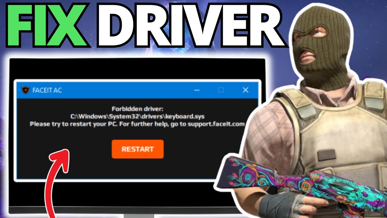 Fix Anti-Cheat Forbidden Driver Keyboard.sys - Full Guide 2025