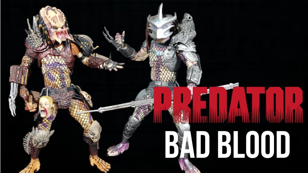 PREDATOR bad blood neca toys...review español.