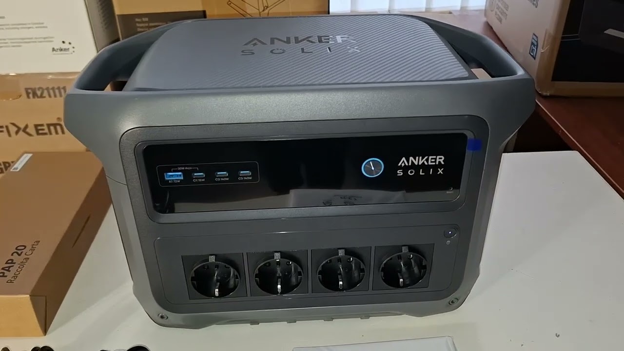 Зарядна станція ANKER SOLIX C1000X Gen2 на 2 кВт - другого покоління