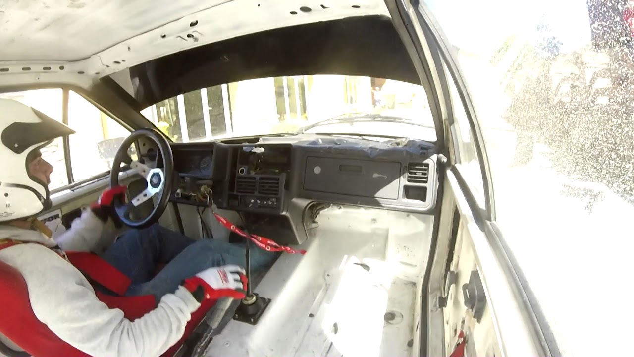 Slalom Arroes 2017 // Onboard Christian Moran // Citroen Ax 1.1