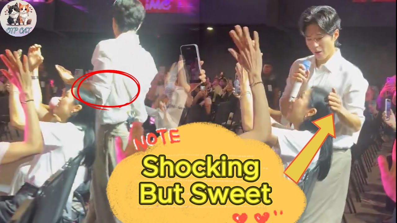 😲 Park Bo Gum’s Shocking Accident with a Fan Turns Into the Sweetest Moment 💖 | BE WITH YOU 2025