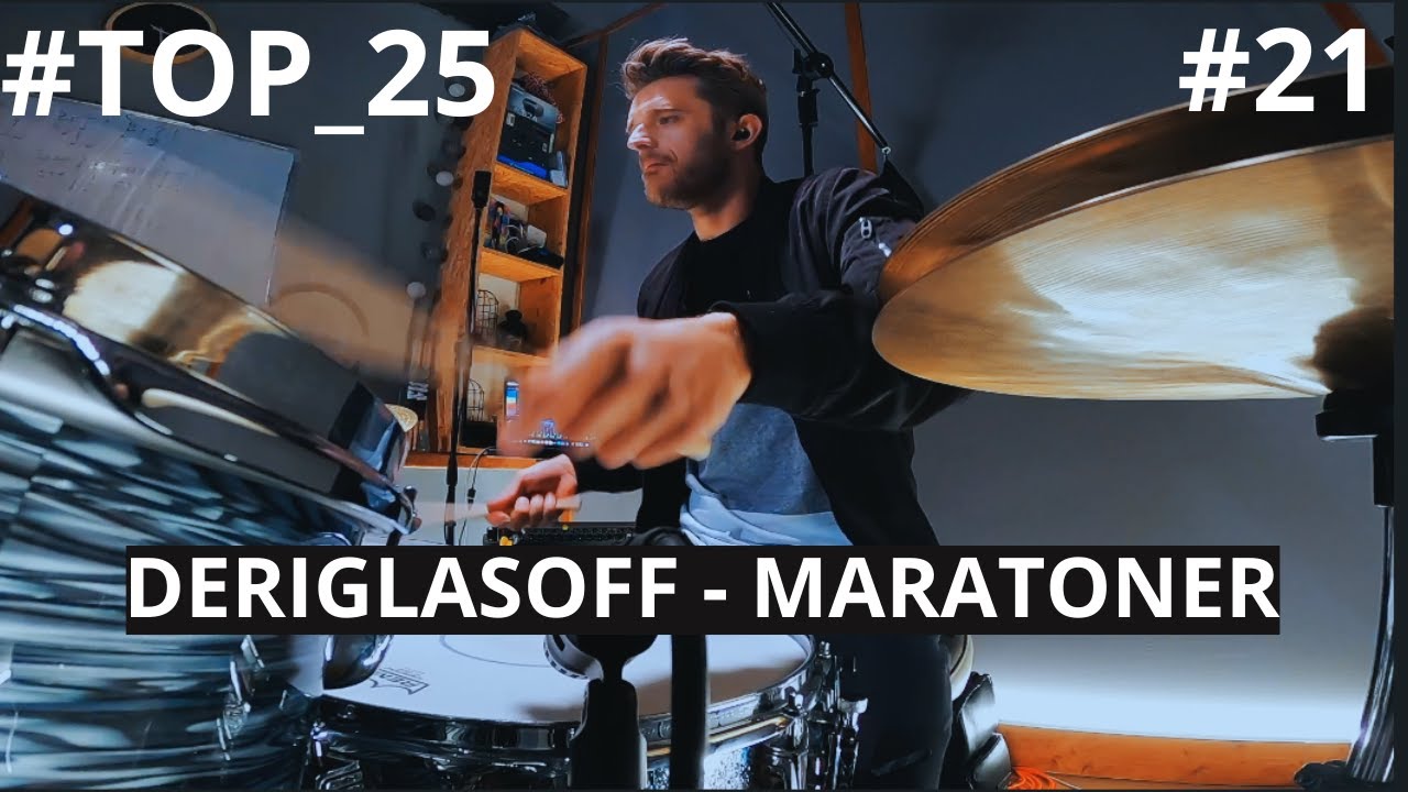 TOP_25 - Oskar Podolski - (21) - Olaf Deriglasoff - Maratoner [ DRUM COVER ]