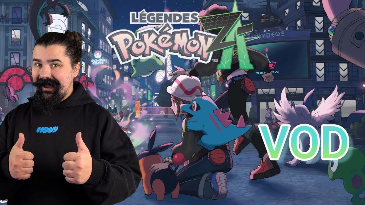 POKEMON LÉGENDES Z-A Redif de la découverte de PIERRO #pokemon #pokemonza #new #gaming #nintedo