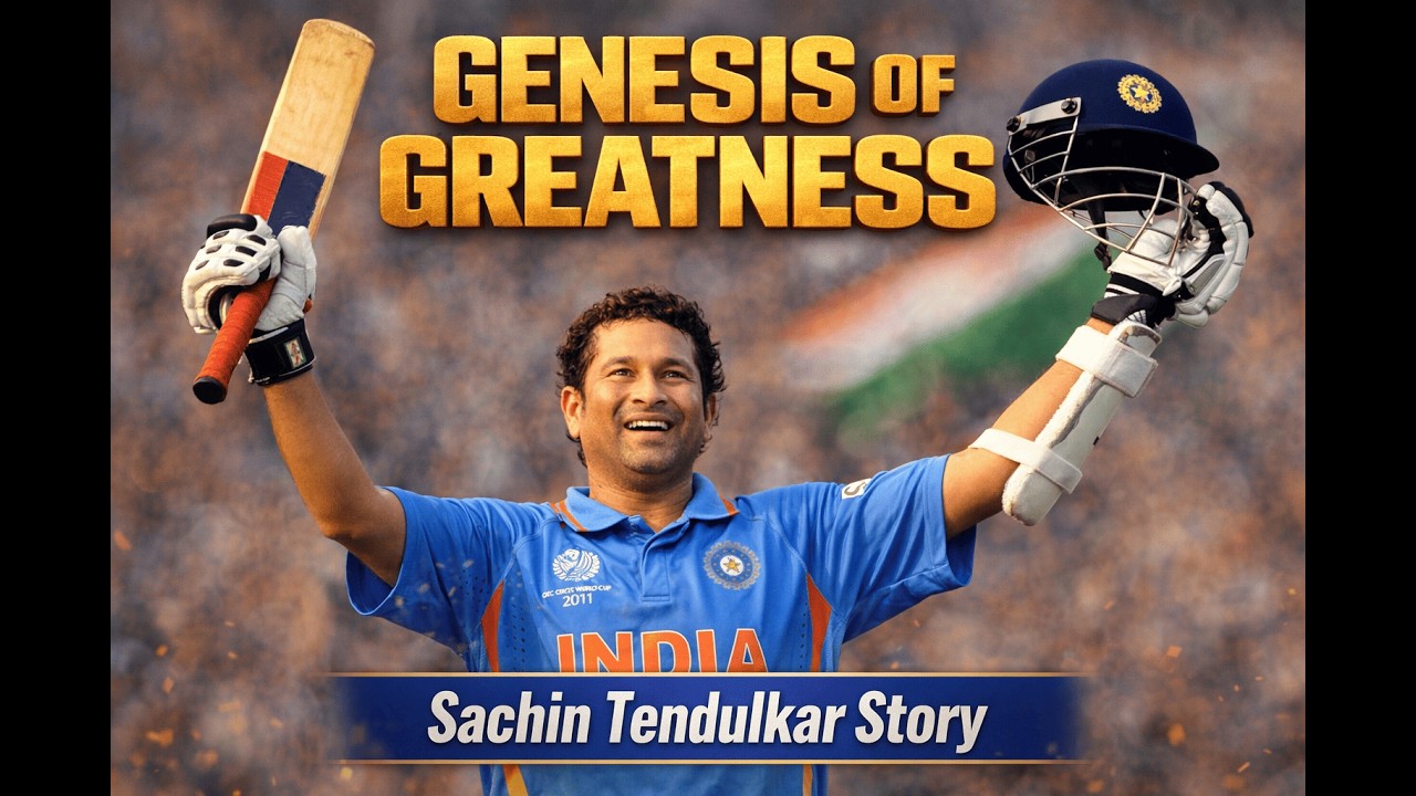 The genesis of Greatness: The Sachin Tendulkar Story @cricwithfriend