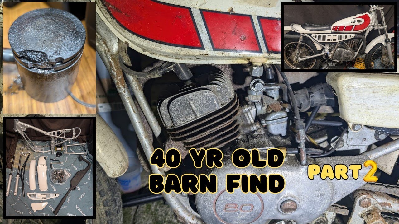 Restoring a 40-Year-Old Yamaha TY80 Barn Find | Part 2