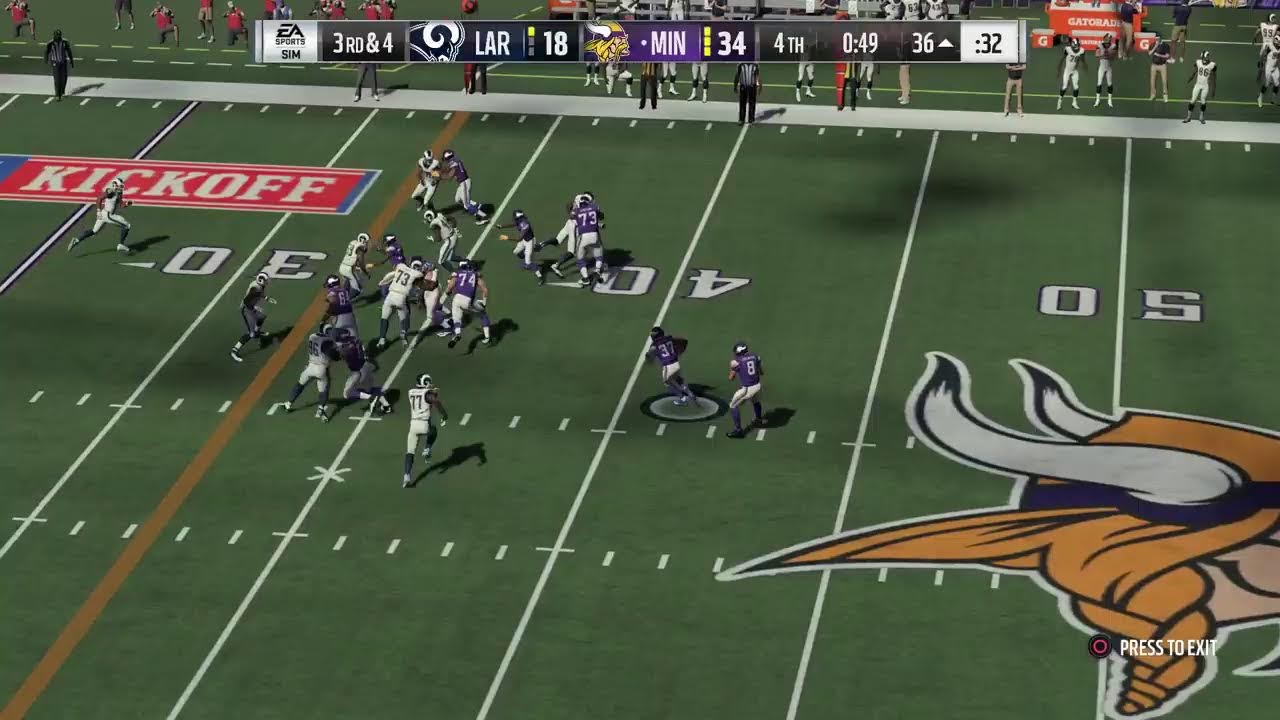 S10 W1 Rams vs Vikings