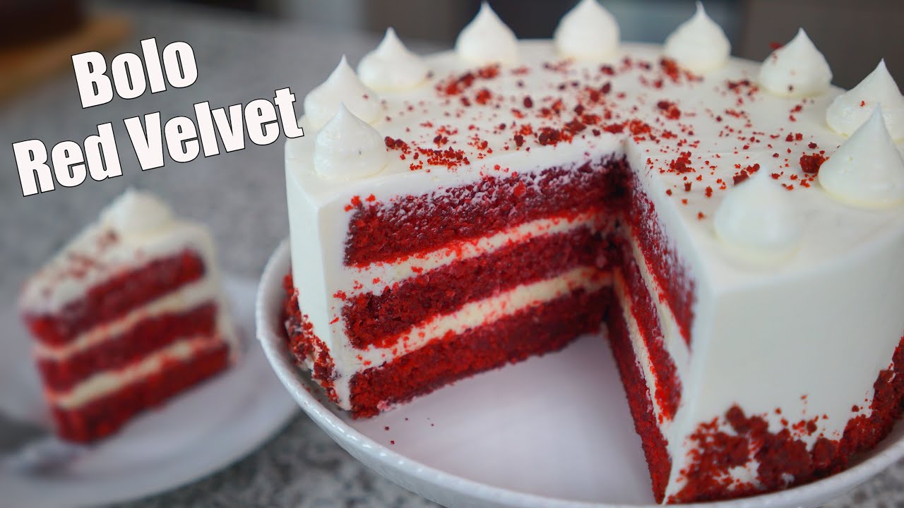 MASSA ESPECIAL DE BOLO RED VELVET Receita Americana