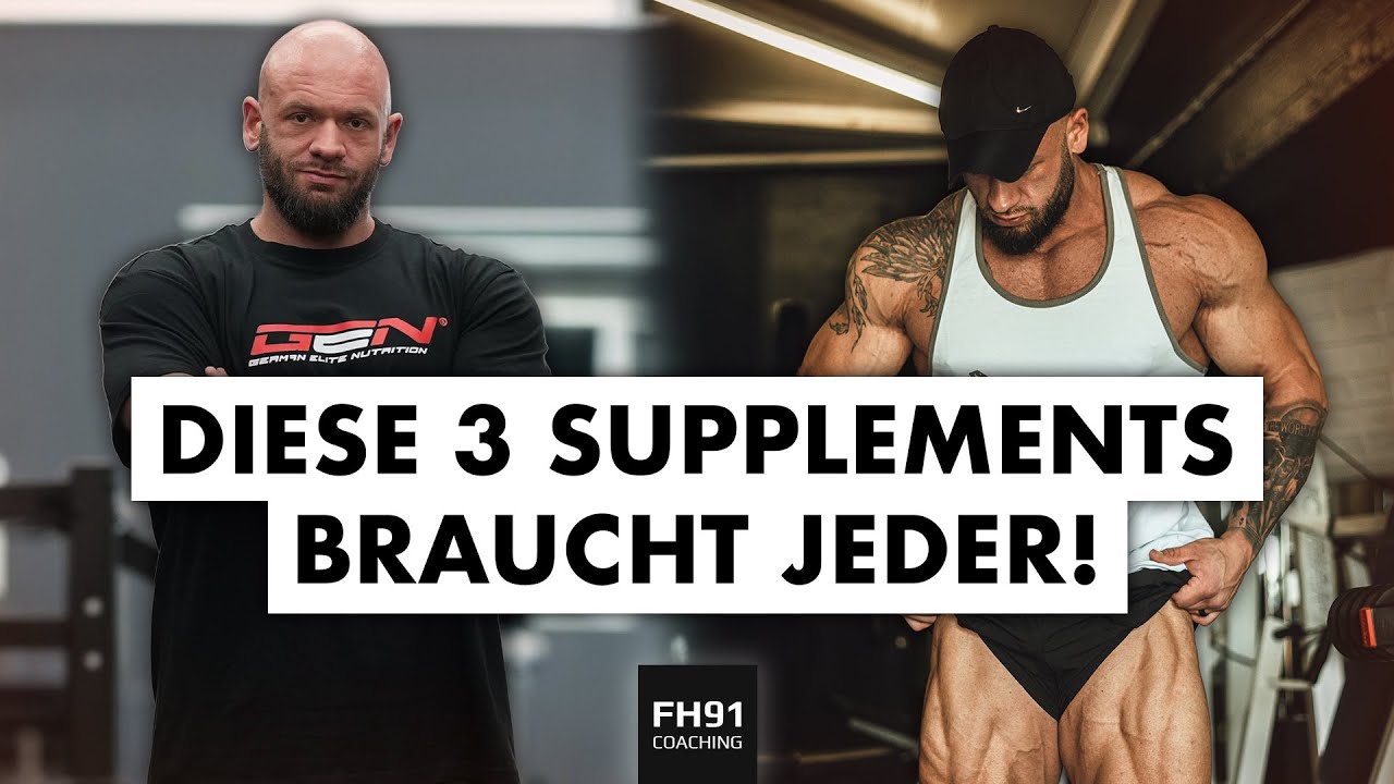 Diese 3 Supps sind PFLICHT f&uuml;r dich! Meine Basics f&uuml;r alle Sportler 💊