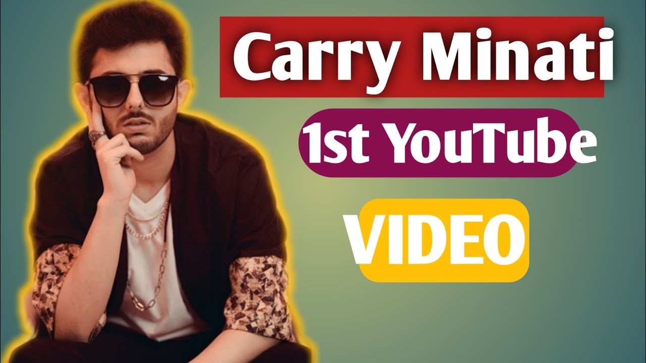 CarryMinati first video on YouTube | carryminati ka pahla video | first video of carryminati❤️😍🥰🤩