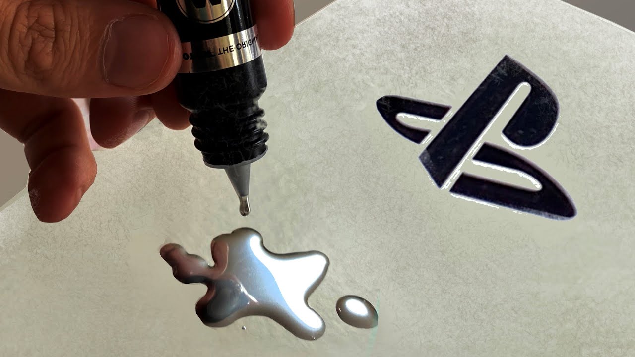 JE DESSINE sur des PS5 : Custom avec un feutre CHROME ?! (Une pour toi :p)