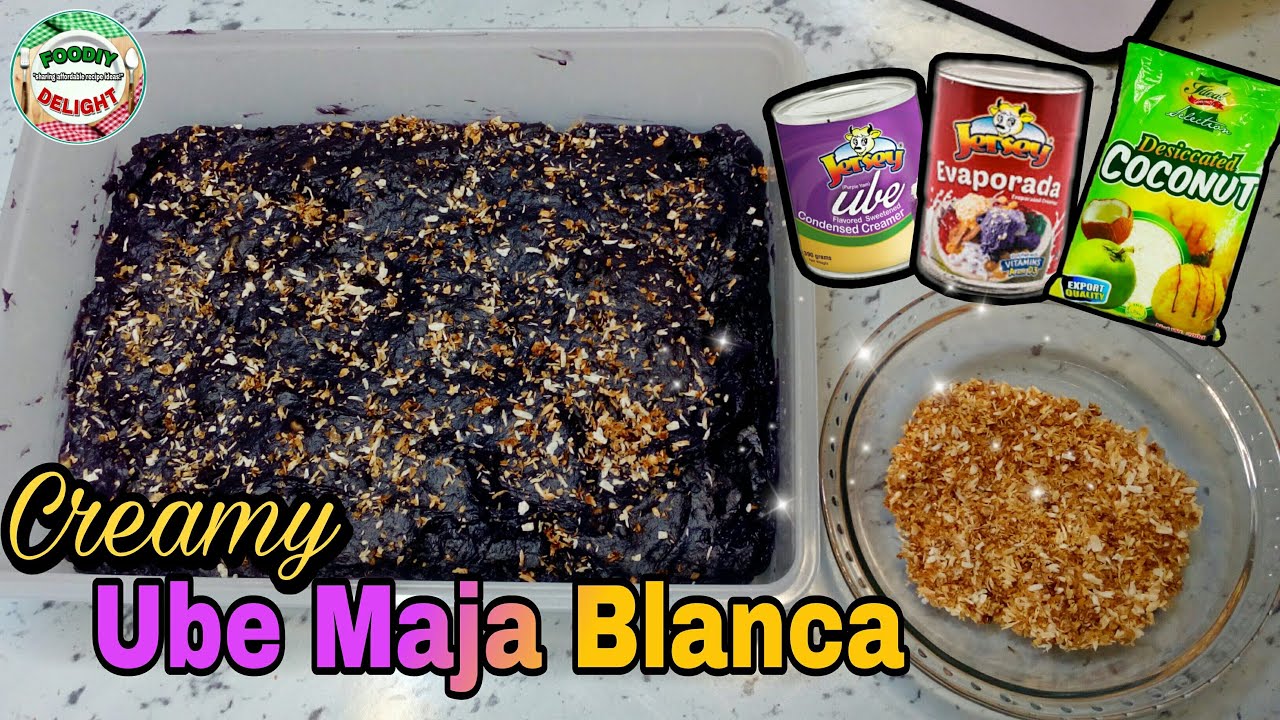 CREAMY PUDDING | UBE MAJA BLANCA | NEGOSYONG PATOK PANG MERIENDA FOODIY DELIGHT