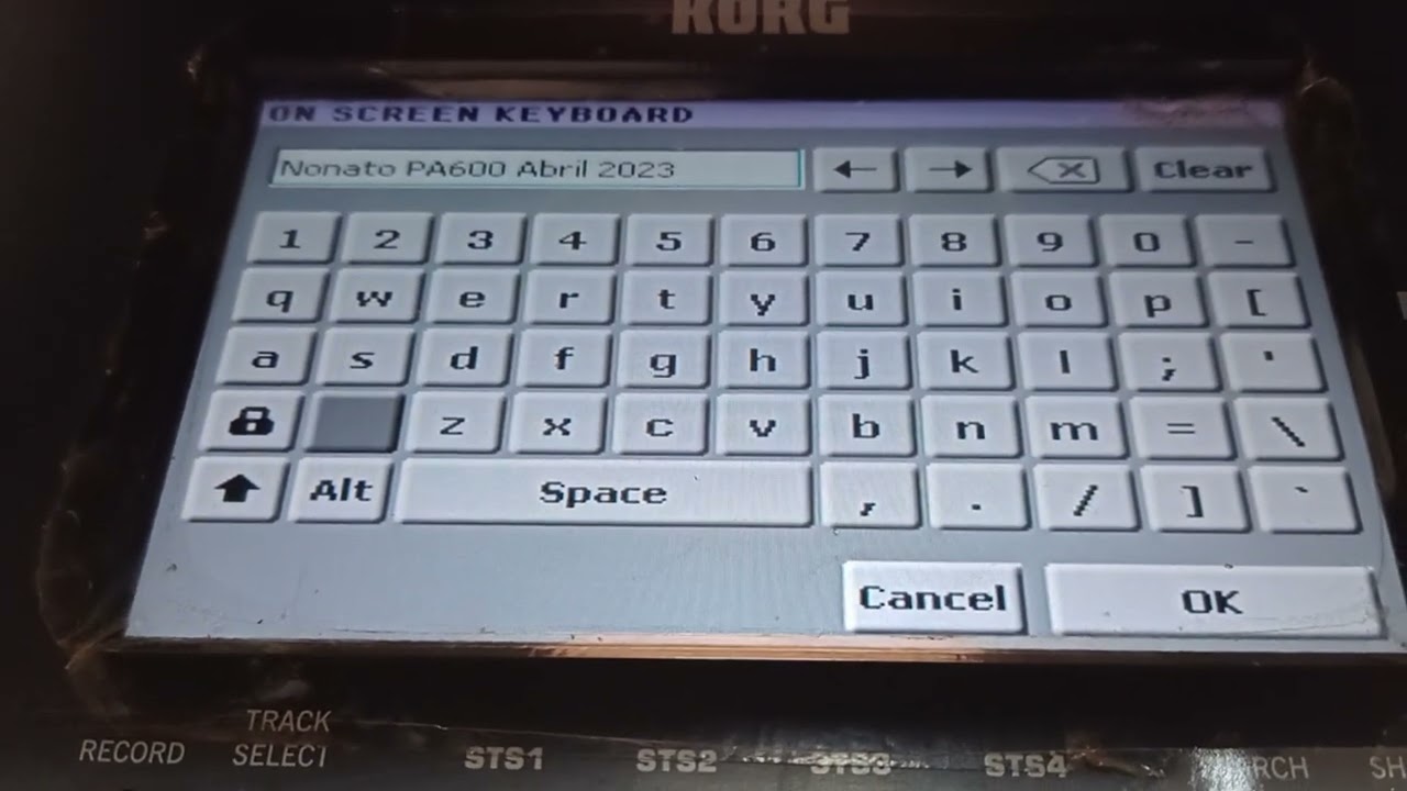 Como Salvar Seu Set Completo No Pendrive No Teclado PA300 PA600 PA900 KORG